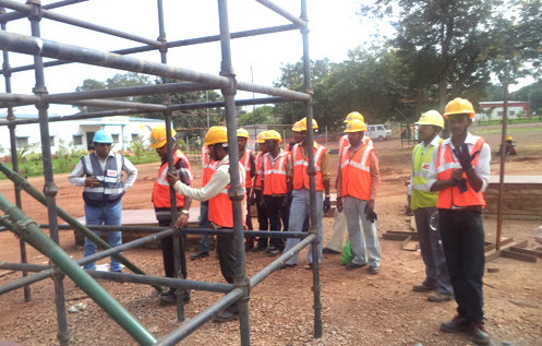 Scaffolding training programme in india