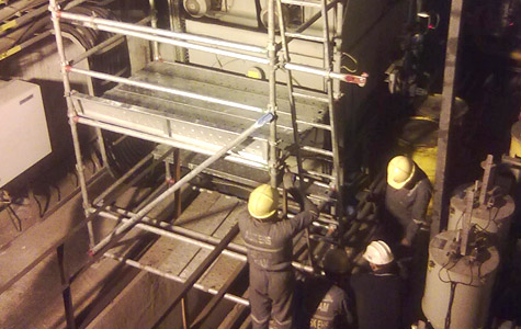 scaffolding erection and dismantling training